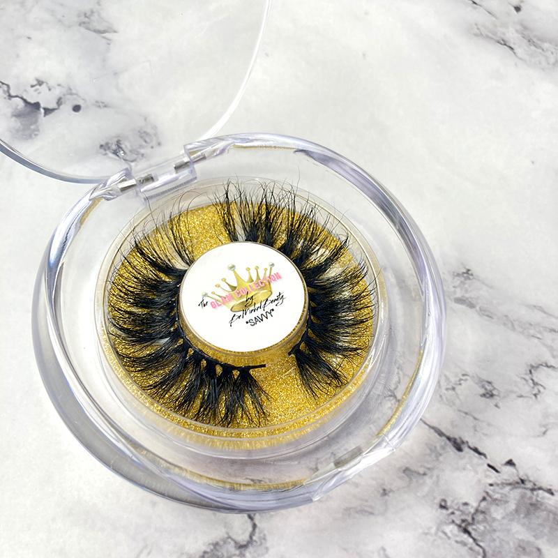 White and Black Eyelashes